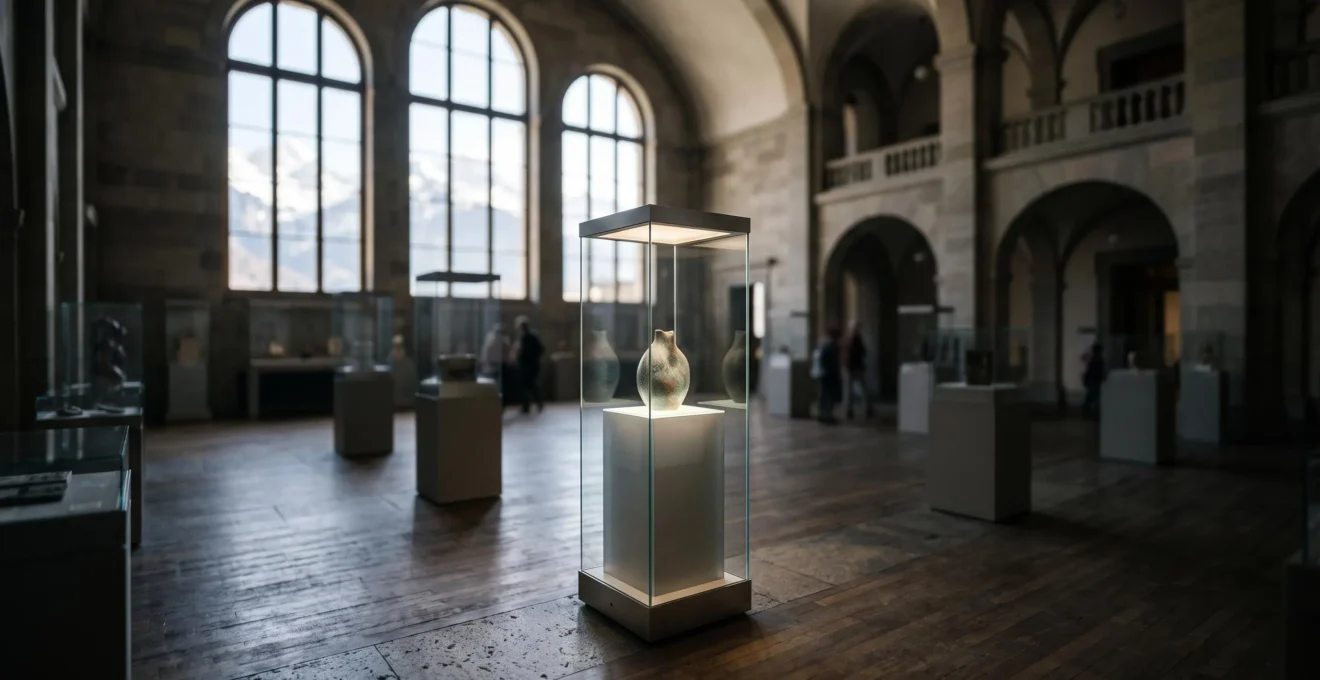Image symbolique representant l'expertise et la reconnaissance dans le monde museal suisse
