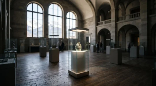 Image symbolique representant l'expertise et la reconnaissance dans le monde museal suisse